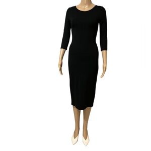 Elegant Black Women's Dress